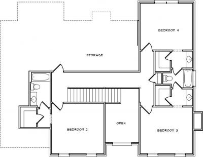 Home Plan - Second Level