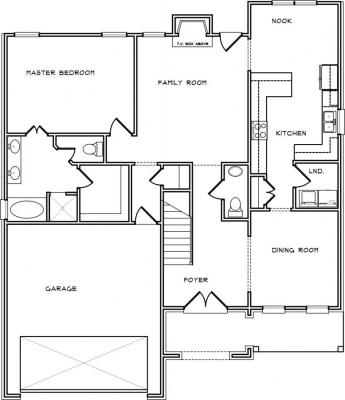 Home Plan - Main Level