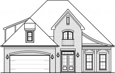 Home Plan - Front View