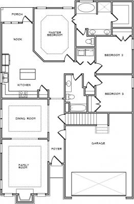 Home Plan - Main Level