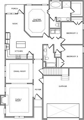 Home Plan - Main Level