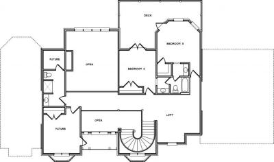 Home Plan - Second Level