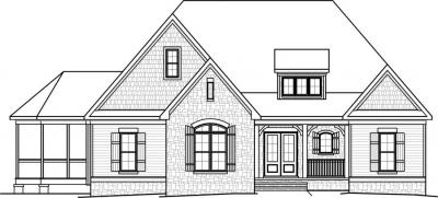 Home Plan - Front View