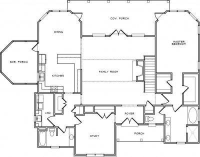 Home Plan - Main Level