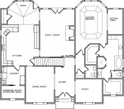 Home Plan - Main Level