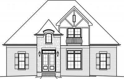 Home Plan - Front View