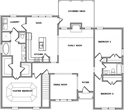 Home Plan - Main Level