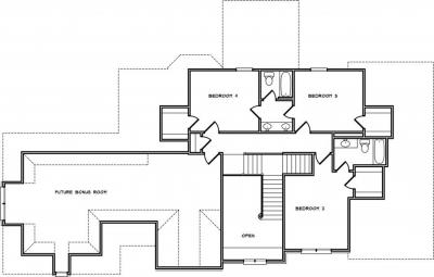 Home Plan - Second Level