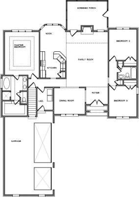 Home Plan - Main Level