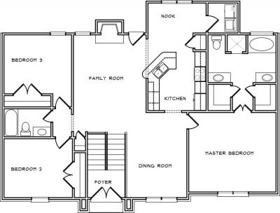 Home Plan - Main Level