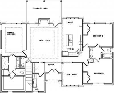 Home Plan - Main Level