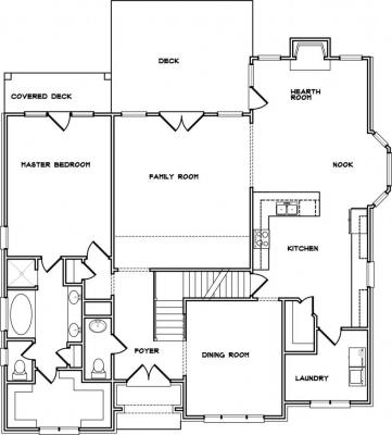 Home Plan - Main Level