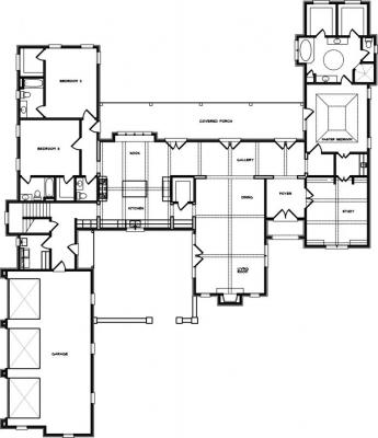 Home Plan - Main Level