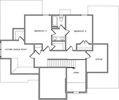 Home Plan - Second Level