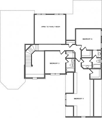 Home Plan - Second Level