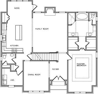 Home Plan - Main Level