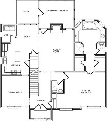 Home Plan - Main Level