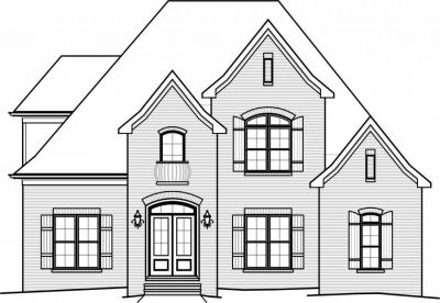 Home Plan - Front View