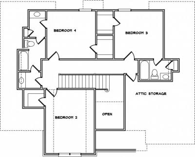 Home Plan - Second Level