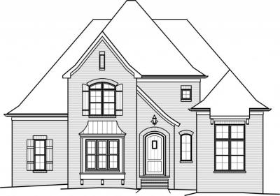 Home Plan - Front View