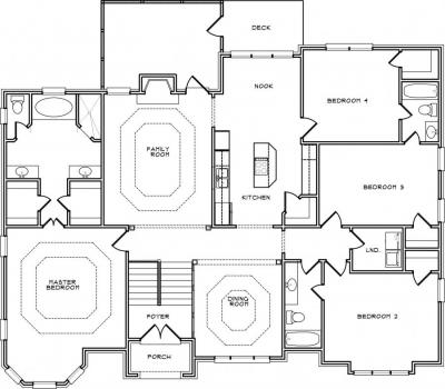 Home Plan - Main Level