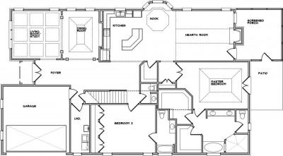 Home Plan - Main Level