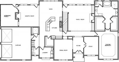 Home Plan - Main Level