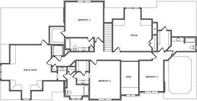 Home Plan - Second Level