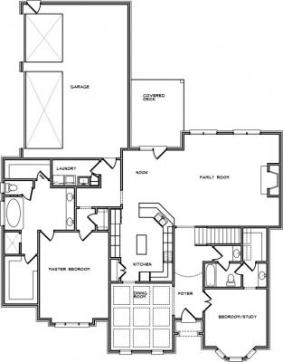 Home Plan - Main Level