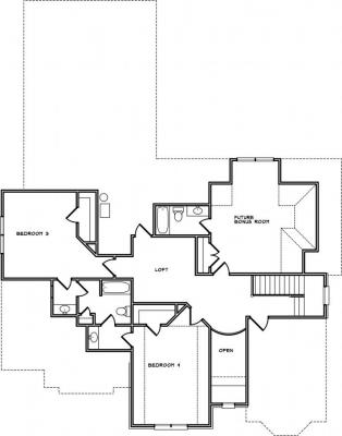 Home Plan - Second Level