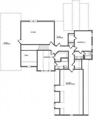 Home Plan - Second Level