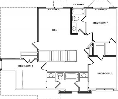 Home Plan - Second Level