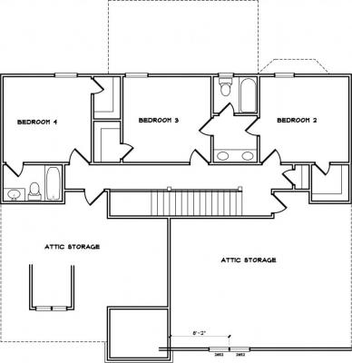 Home Plan - Second Level