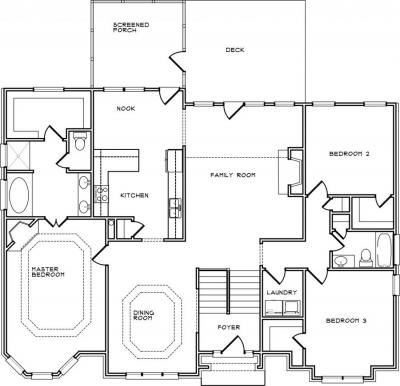 Home Plan - Main Level