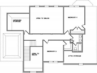 Home Plan - Second Level