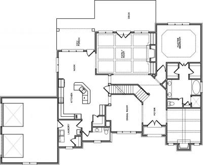 Home Plan - Main Level