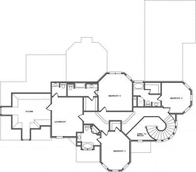 Home Plan - Second Level