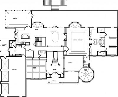 Home Plan - Main Level