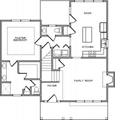 Home Plan - Main Level