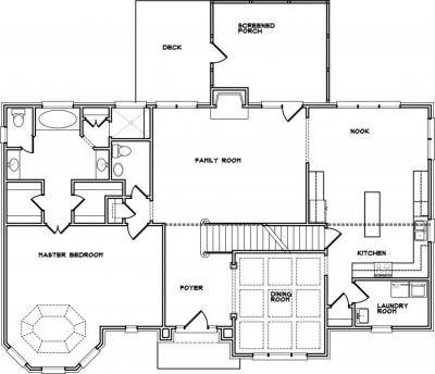 Home Plan - Main Level