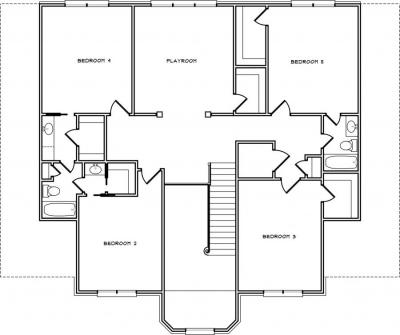 Home Plan - Second Level