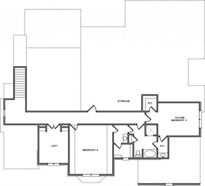 Home Plan - Second Level