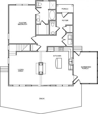 Home Plan - Main Level