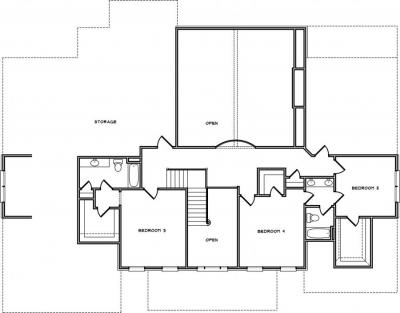 Home Plan - Second Level