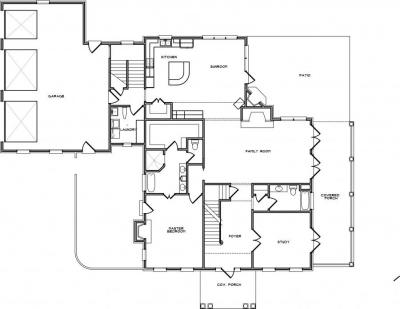 Home Plan - Main Level