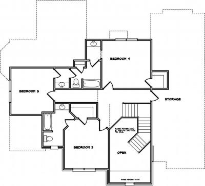 Home Plan - Second Level