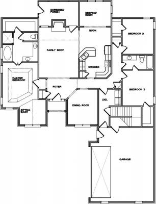 Home Plan - Main Level