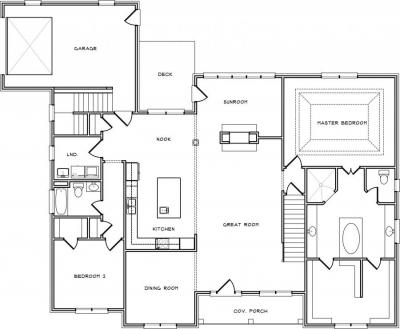 Home Plan - Main Level