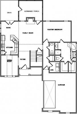 Home Plan - Main Level