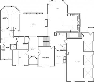 Home Plan - Main Level